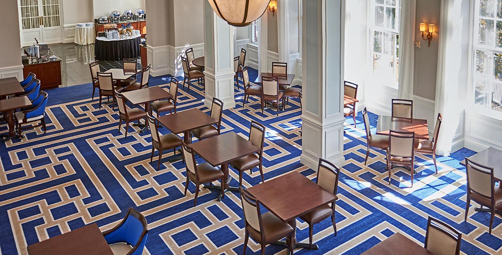 Taste unique flavors on the hotel restaurants; The 1924 Lounge, located conveniently just off lobby and Magnolia South for delicious breakfasts and meals.