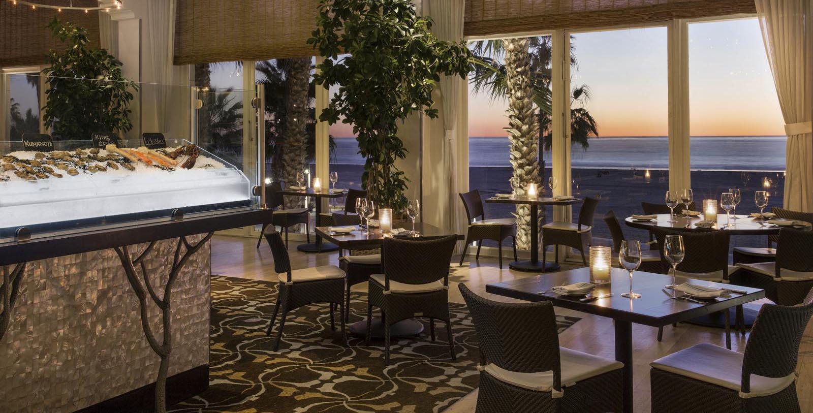 Taste local Californian cuisine at the Catch Restaurant.