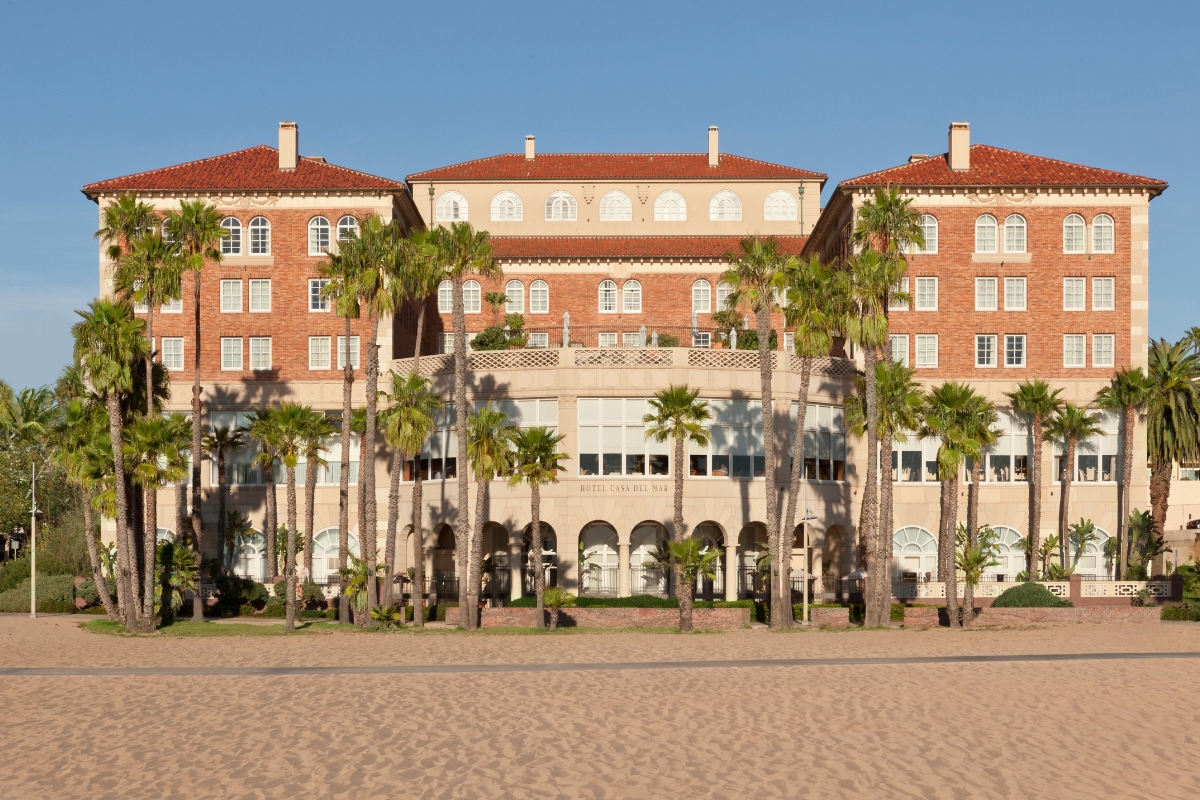 Image of Lobby Staircase, Hotel Casa del Mar in Santa Monica, California, 1926, Member of Historic Hotels of America