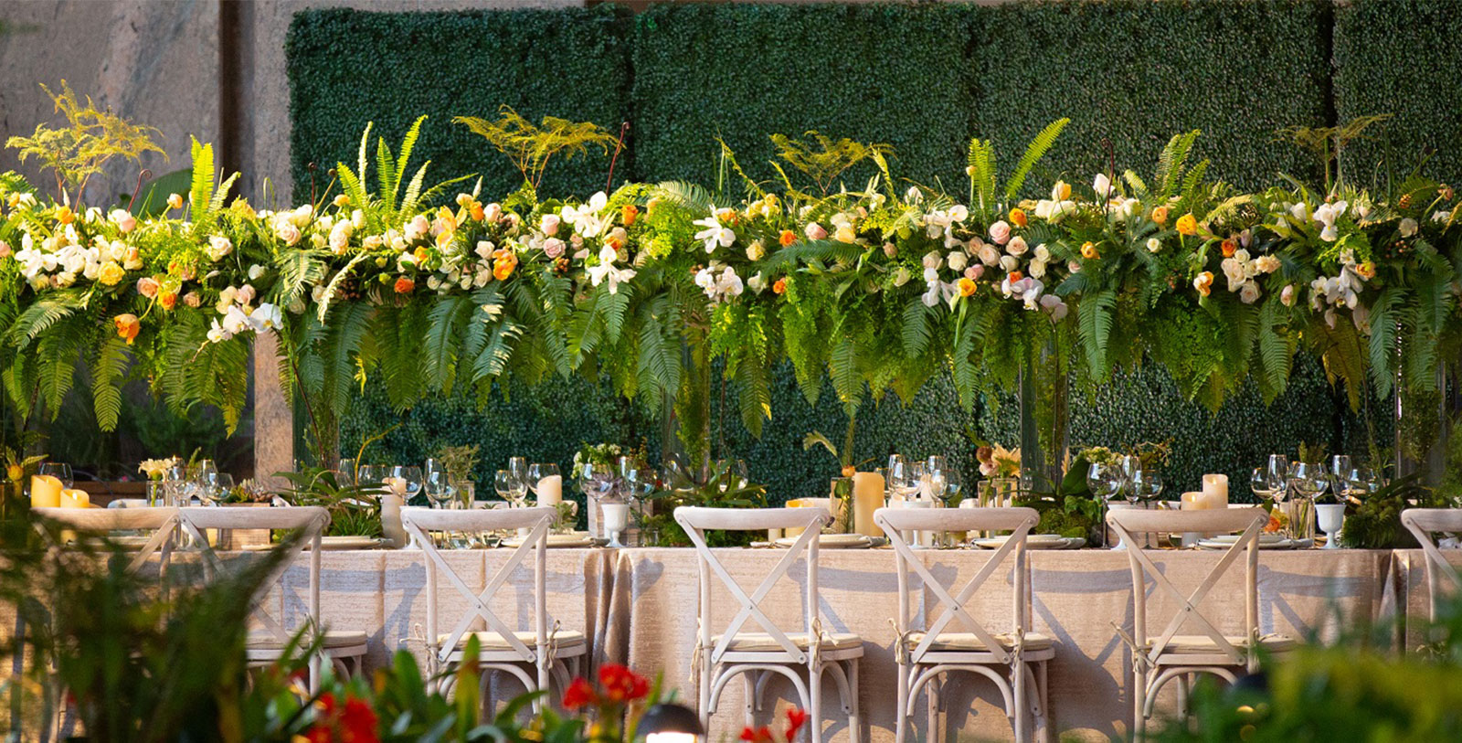 Image of Wedding Reception at Fairmont Miramar Hotel & Bungalows, 1921, Member of Historic Hotels of America, in Santa Monica, California, Weddings