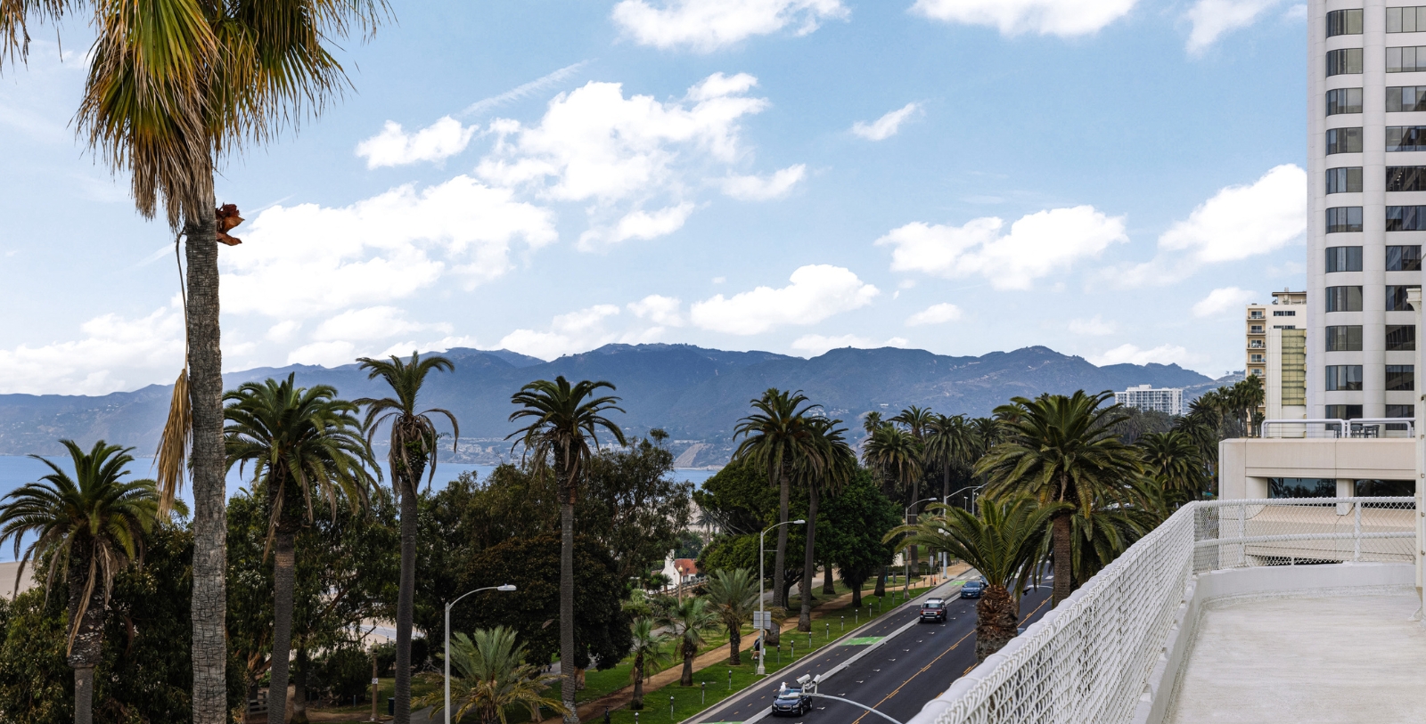 Image of Hotel Balcony and View at The Eden, (1940) a Member of Historic Hotels of America in Santa Monica, California.