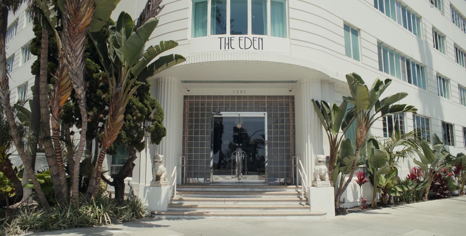 Image of Hotel Exterior at The Eden, (1940) a Member of Historic Hotels of America in Santa Monica, California.