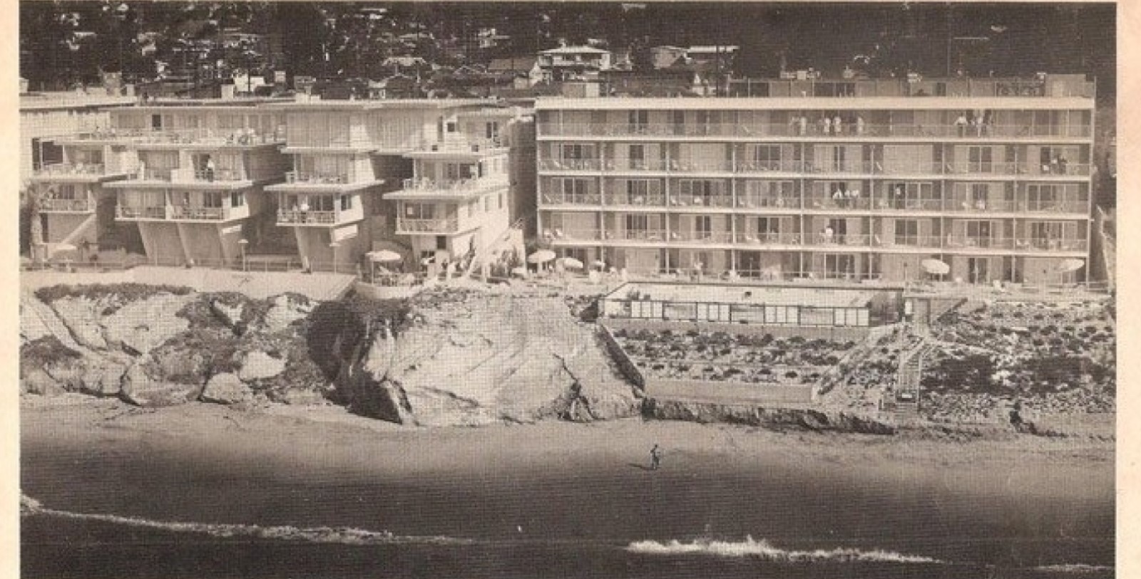 Discover the amazing eclectic architecture of the Surf & Sand, Laguna Beach.