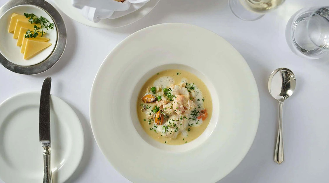 Dromoland Seafood Chowder