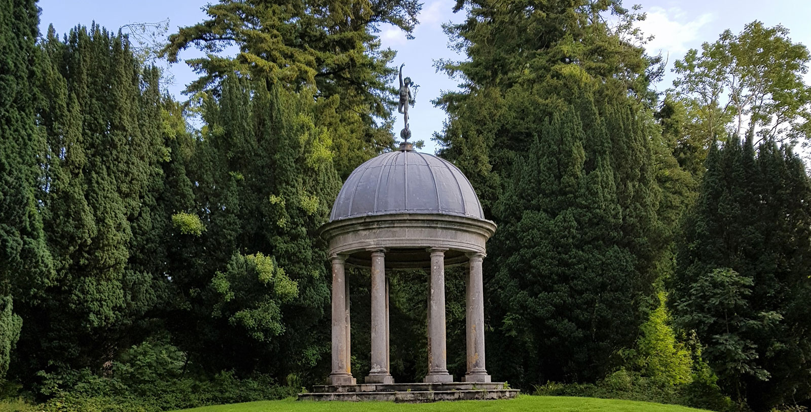 Image of Temple of Mercury, Dromoland Castle Hotel, 1014, Member of Historic Hotels Worldwide, in County Clare, Ireland, History Mystery