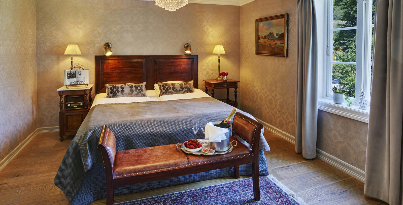 Image of Guestroom Interior, Fretheim Hotel, Flam, Norway, 1870, Member of Historic Hotels Worldwide, Accommodations