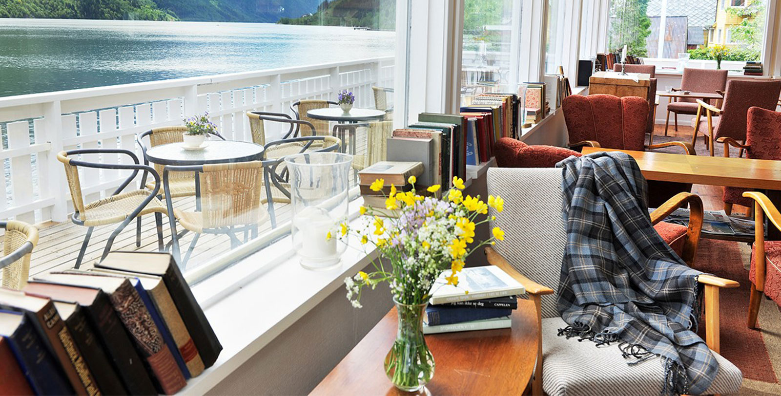 Image of Interior Fjaerland Fjordstove Hotel & Restaurant, 1937, Member of Historic Hotels Worldwide, in Fjærland, Norway, Hot Deals