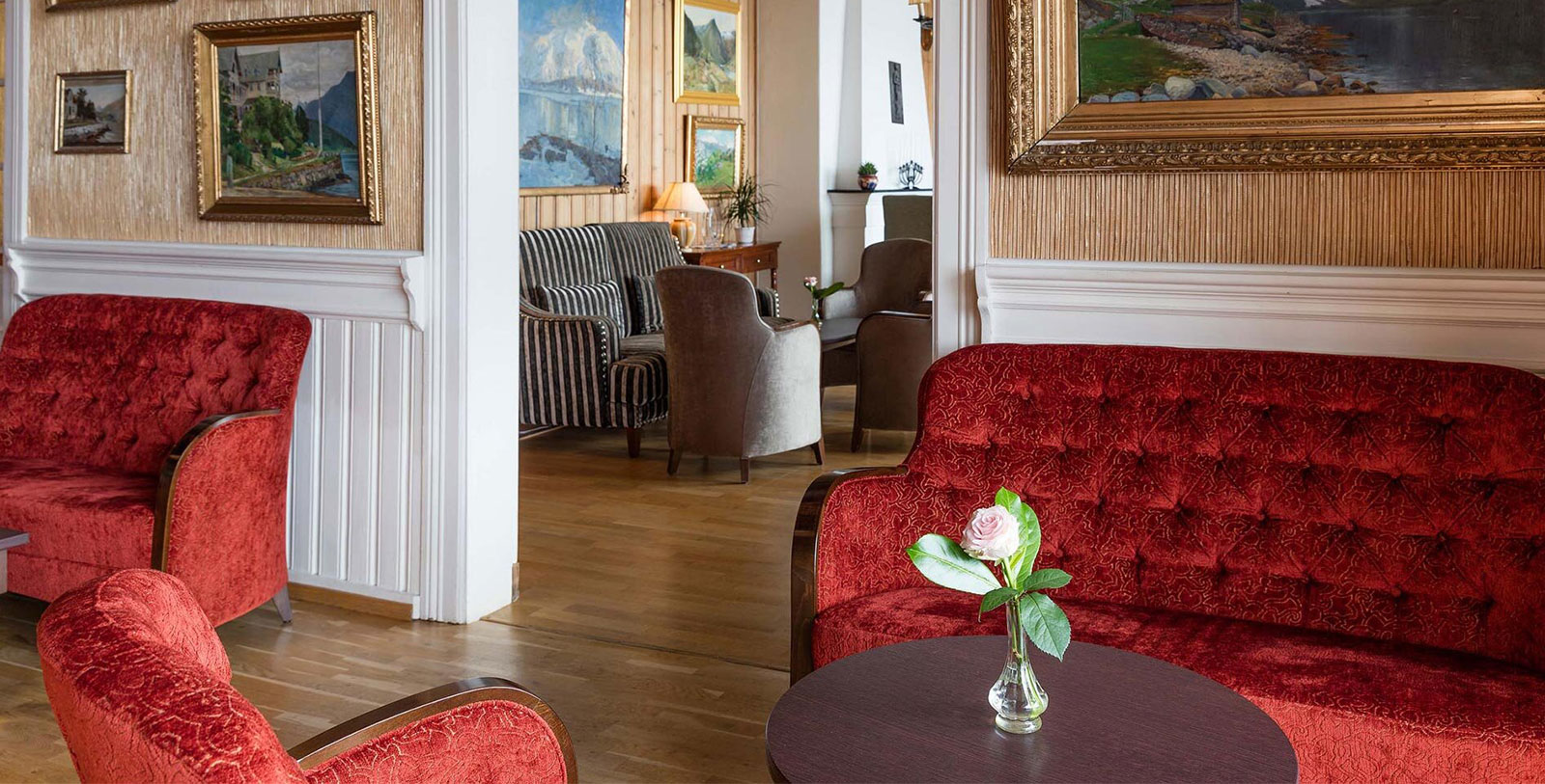 Image of Lounge Area Kviknes Hotel, 1752, Member of Historic Hotels Worldwide, in Balestrand, Norway, Request for Proposal
