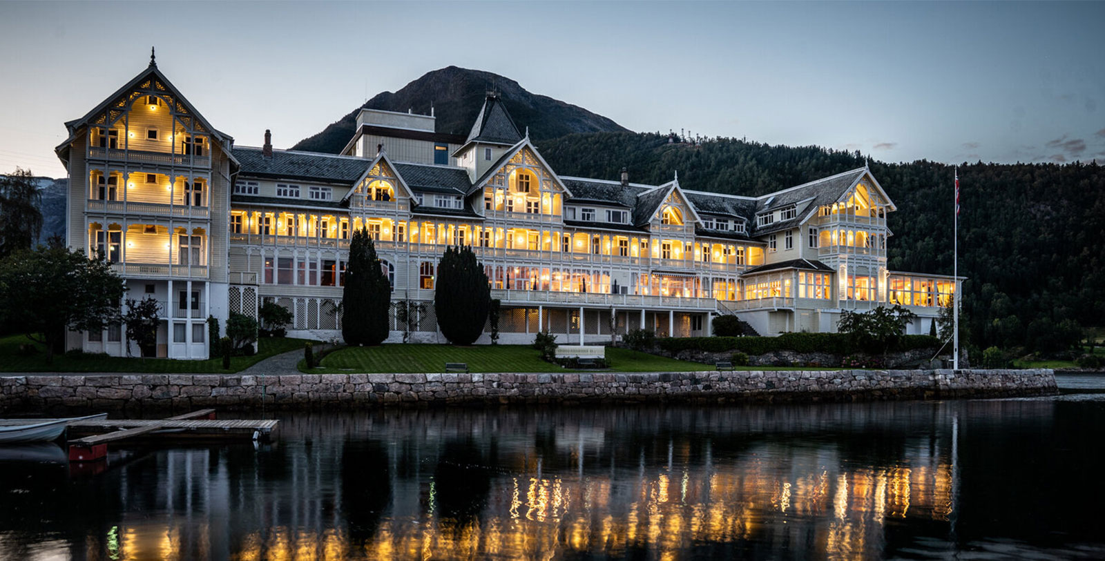 Travel along the Sognefjord to visit the beautiful Jotunheimen National Park and the Jostedalsbreen glacier.