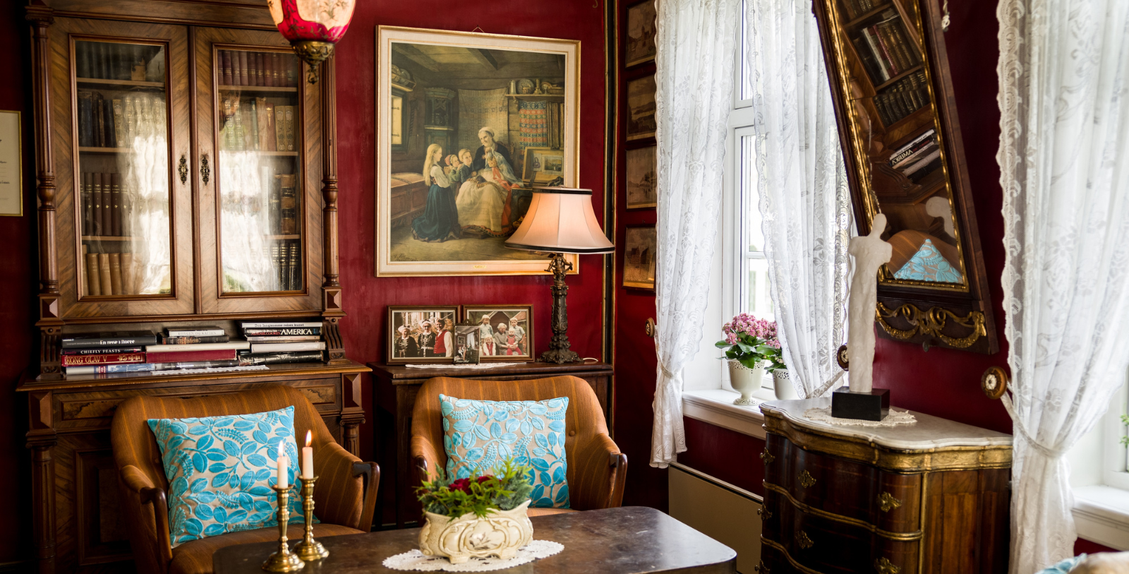 Image of interior common area of Walaker Hotell, 1640, Member of Historic Hotels Worldwide since 2023, in Solvorn, Norway
