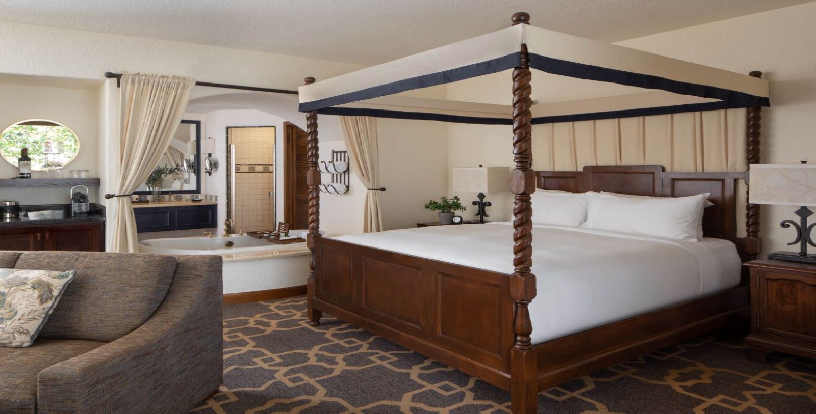 Image of guestroom at Fairmont Sonoma Mission Inn & Spa, 1927, Member of Historic Hotels of America, in Sonoma, California, Accommodations