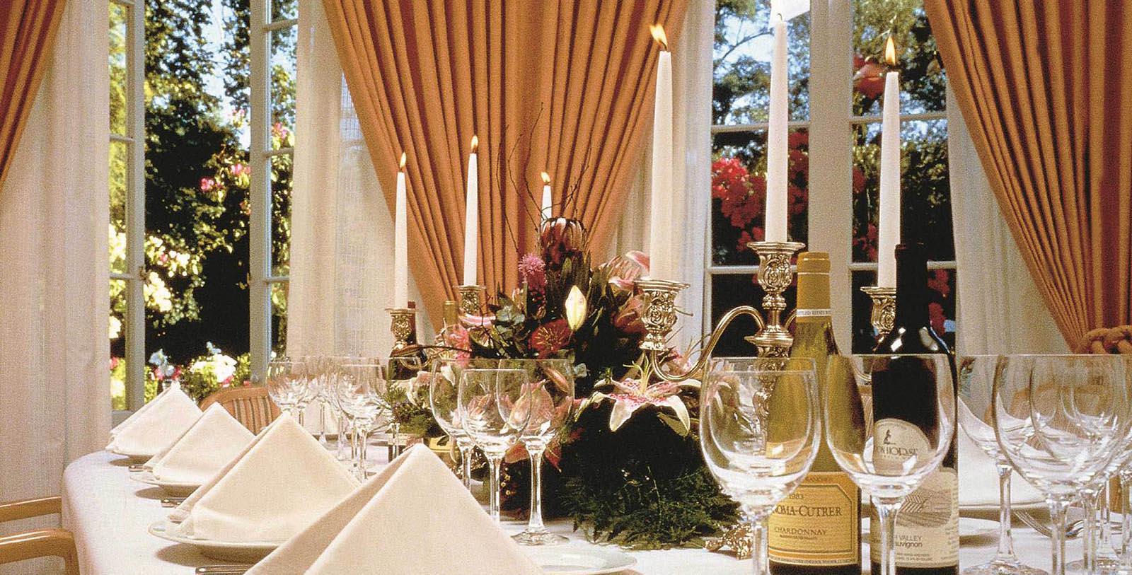 Discover the Spanish Colonial Revival-style architecture of the Fairmont Sonoma Inn & Spa.