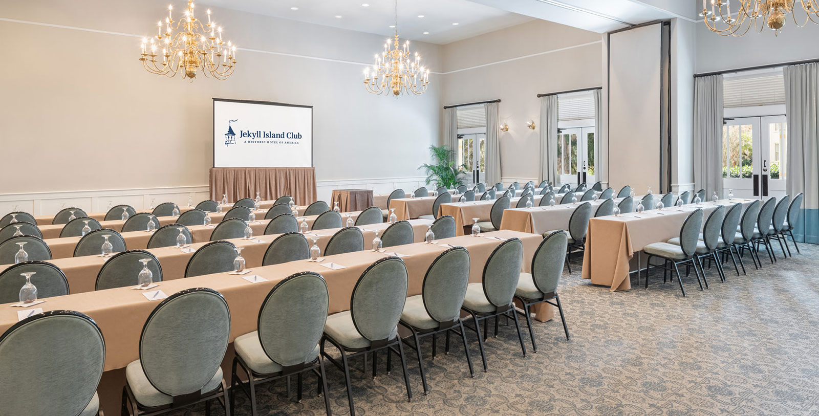 Image of Ballroom, Jekyll Island Club Resort in Jekyll Island, Georgia, 1886, Member of Historic Hotels of America, Request For Proposal