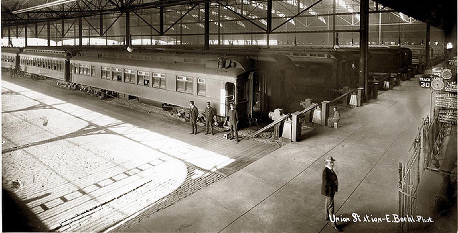Discover the grand limestone façade of the St. Louis Union Station Hotel, Curio Collection by Hilton.