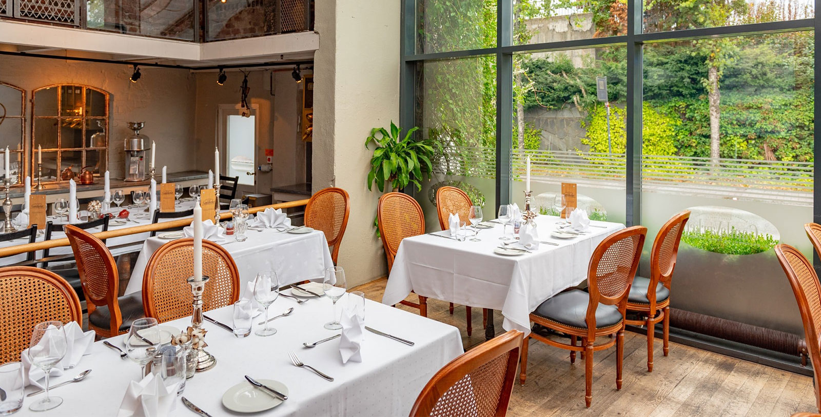 Image of Restaurant Dining Room, Gamla Værket, 1793, Member of Historic Hotels Worldwide, Sandnes, Norway, Dining