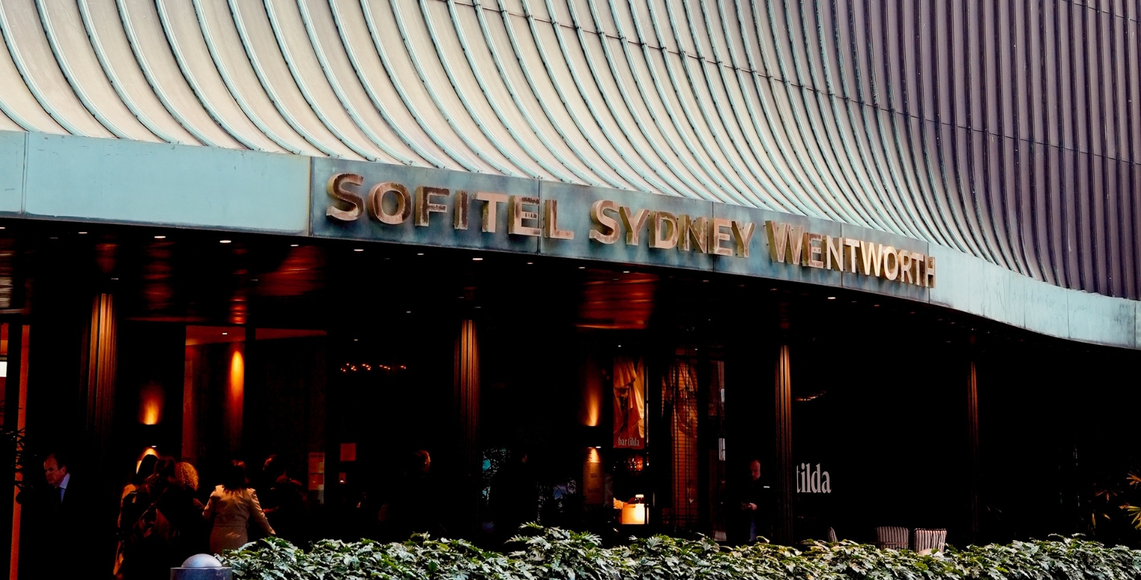Image of exterior aerial view of Sofitel Sydney Wentworth, 1966, a Member of Historic Hotels Worldwide since 2023 in Sydney, Australia