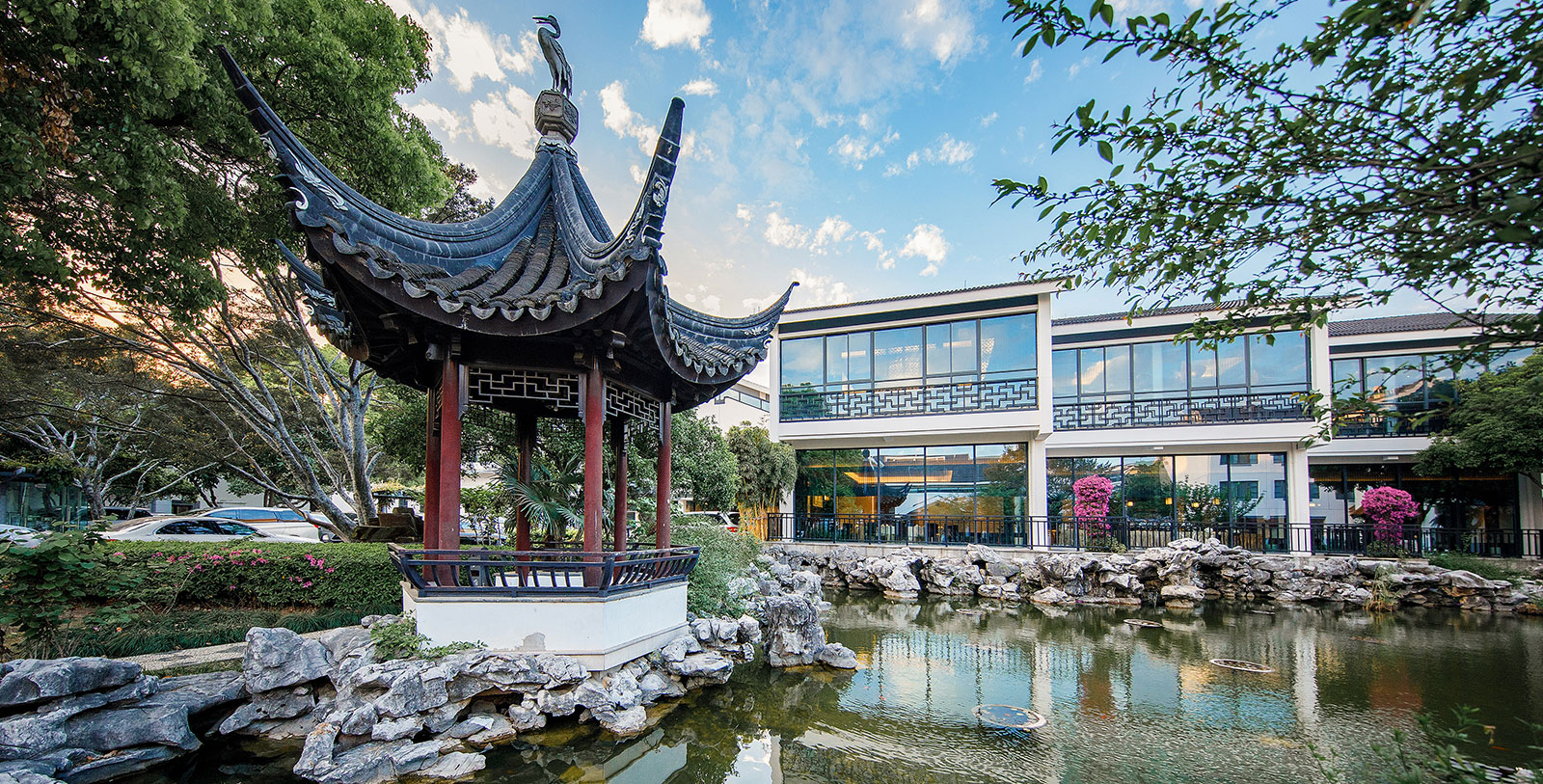 Image of Hotel Exterior of Garden Hotel Suzhou, 1930s, a Member of Historic Hotels Worldwide in Suzhou, China