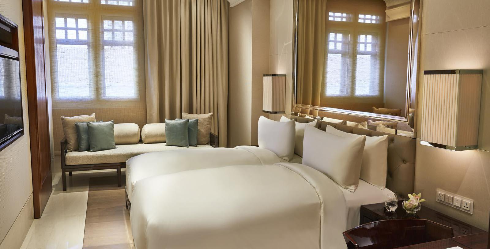 Image of Guestroom Interior, Grand Hotel Kempinski High Tatras, Strbske Pleso, Slovakia, 1893, Member of Historic Hotels Worldwide, Accommodations