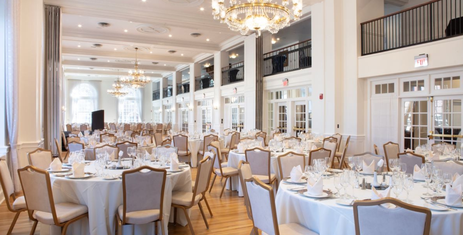 Image of the WallSpan Ballroom of The Yorktowne Hotel, Tapestry Collection by Hilton, 1925, a Member of Historic Hotels of America in York, Pennsylvania.
