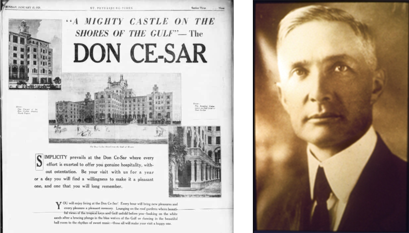 Thomas Rowe and Don CeSar 1928