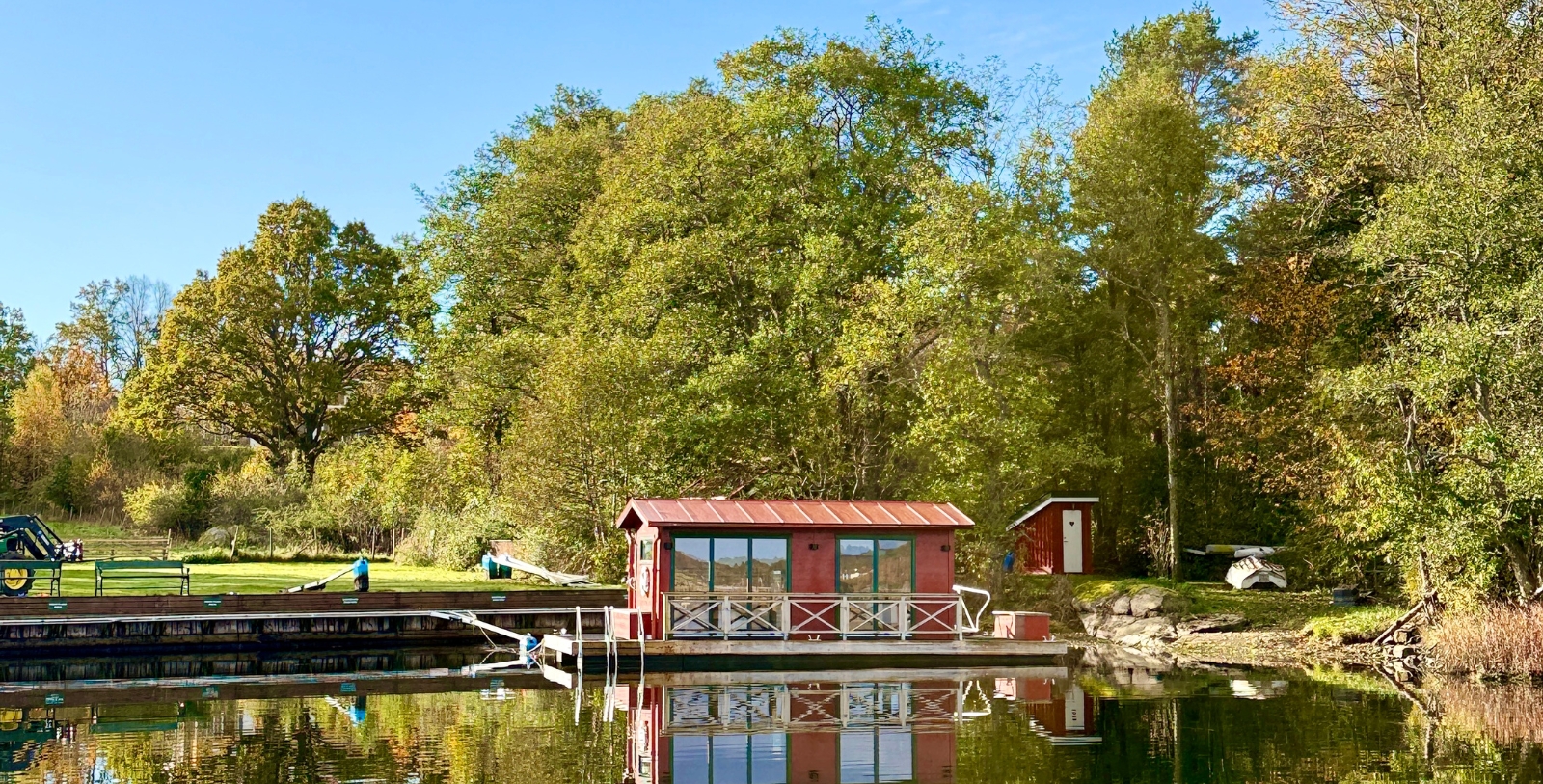 Image of dock and waterfront, Engø Gård, 1845, Member of Historic Hotels Worldwide, in Tjome, Norway, Explore