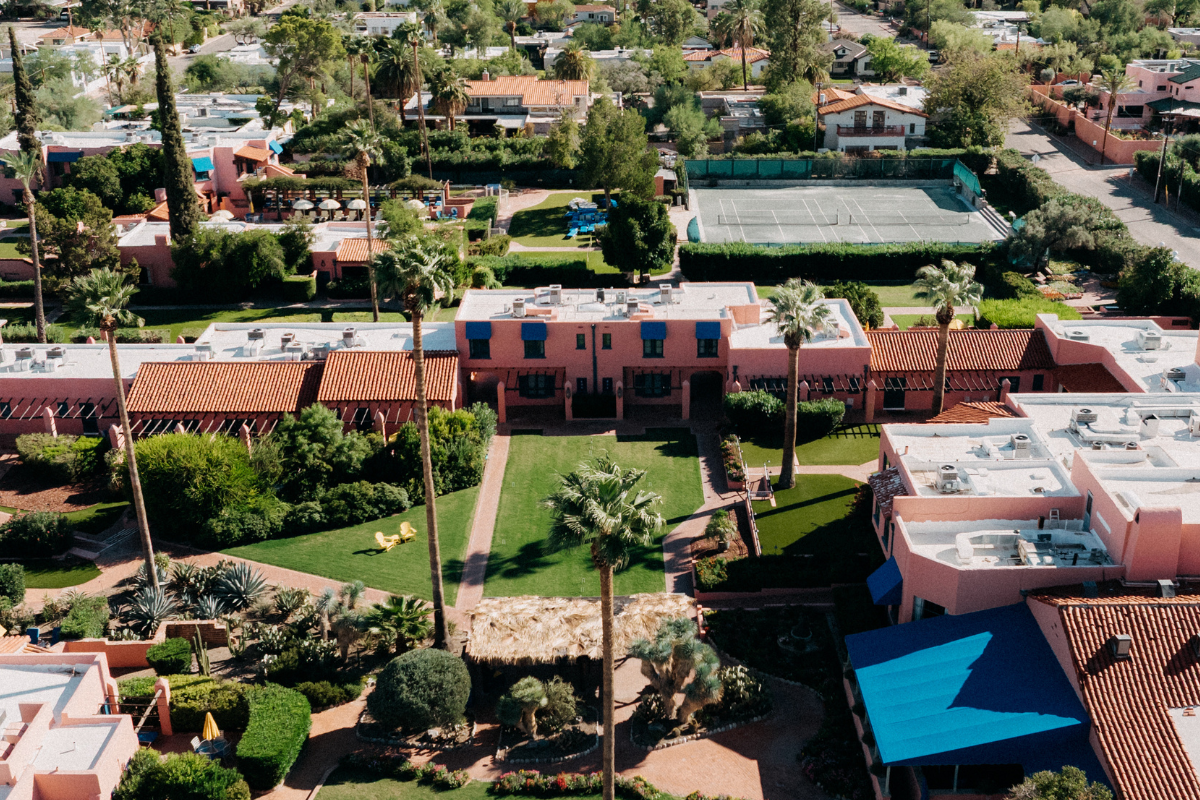 Image of Hotel Exterior of Arizona Inn, 1930, a Member of Historic Hotels of America in Tucson, Arizona