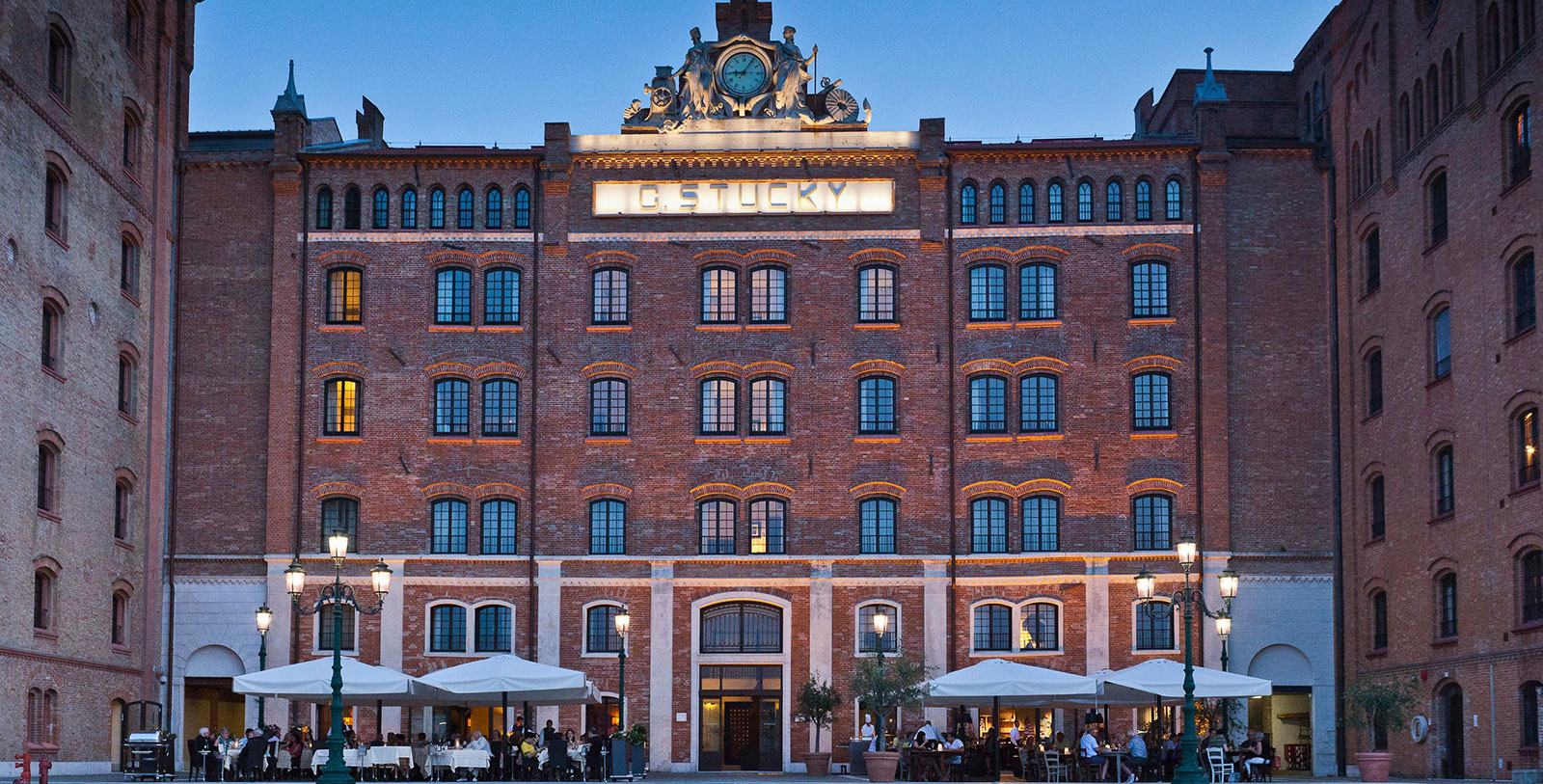 Explore the Chiesa del Santissimo Redentore, Teatro Junghans, and the Casa dei Tre Oci nearby.