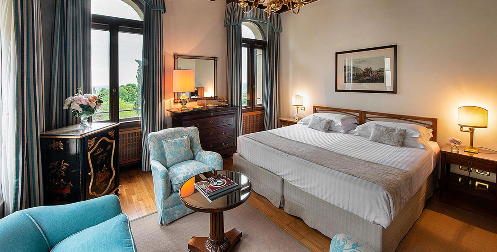 Image of Deluxe Star Guestroom Interior Hotel Villa Cipriani, 1889, Member of Historic Hotels Worldwide, in Asolo, Italy, Accommodations