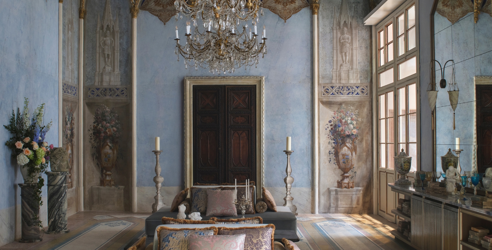 mage of Hotel Interior of Orient Express Palazzo Donà Giovannelli, 1436, a Member of Historic Hotels Worldwide in Venice, Italy 