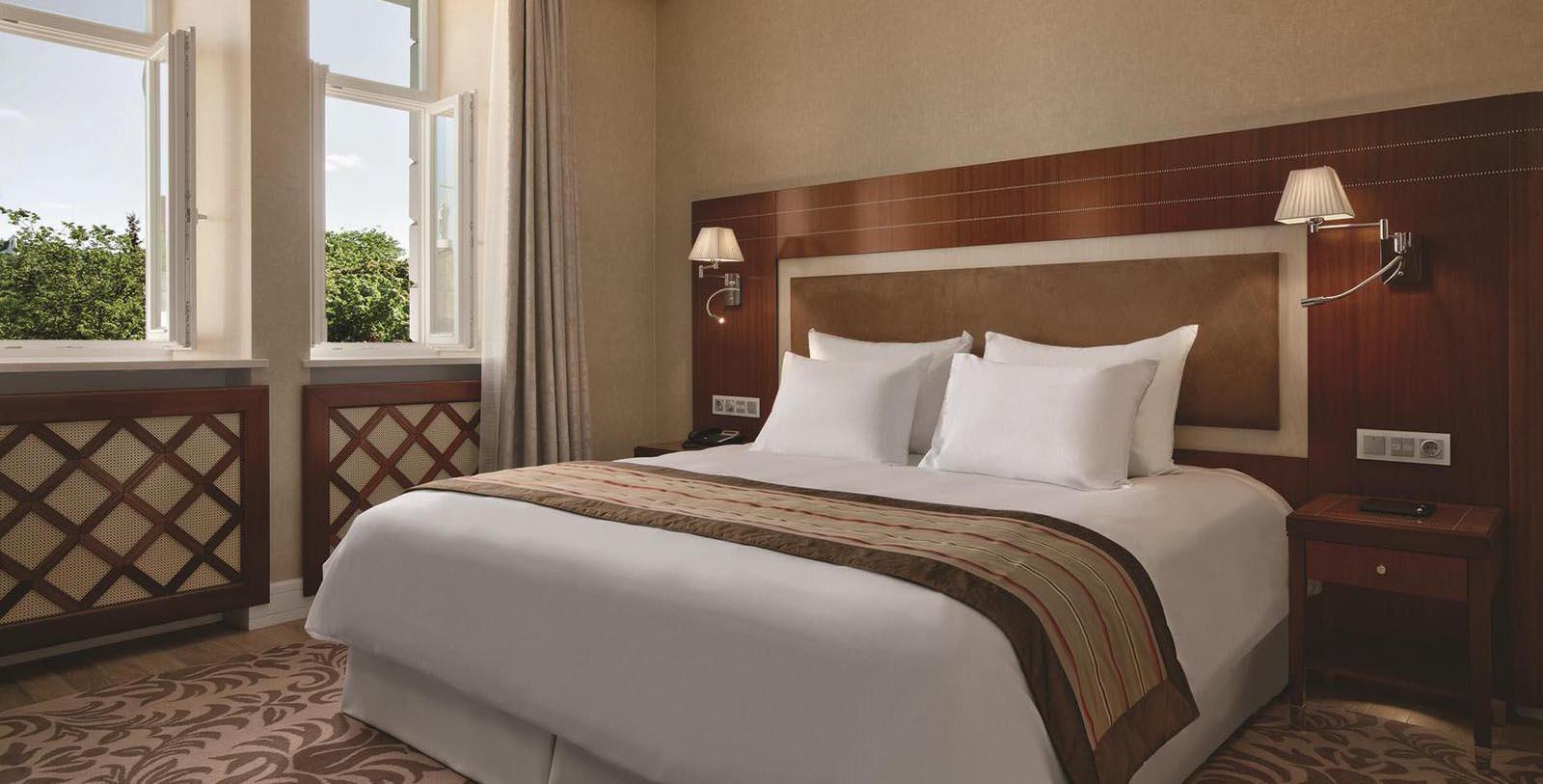 Image of Guestroom Interior Kempinski Hotel Cathedral Square, 1900, Member of Historic Hotels Worldwide, in Vilnius, Lithuania, Accomodations