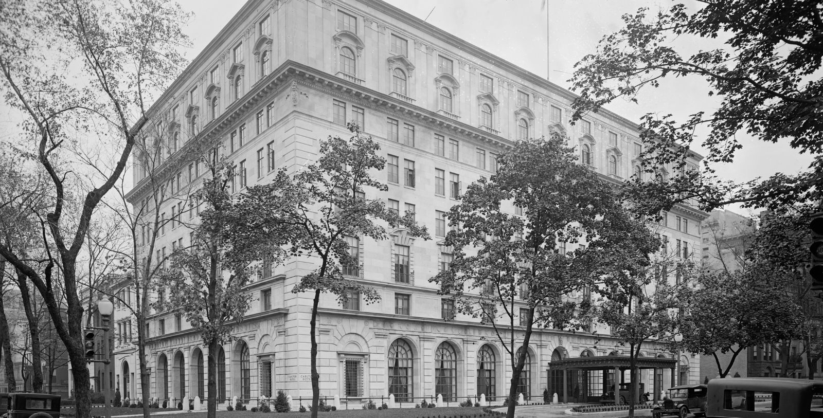 Discover the original Palladian windows in the Beaux Arts-style building.