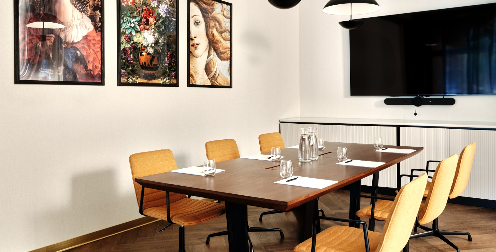 Image of Board Room at Mövenpick Grand Hotel Wroclaw (1903), a Member of Historic Hotels Worldwide in Wroclaw, Poland.