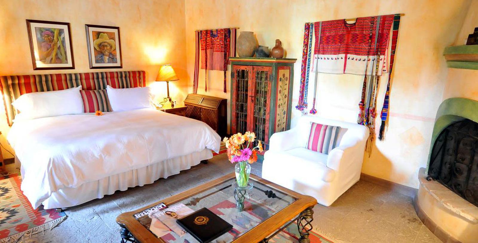 Image of Guestroom Interior, Hacienda de los Santos, Alamos, Mexico, 1600s, Member of Historic Hotels Worldwide, Accommodations