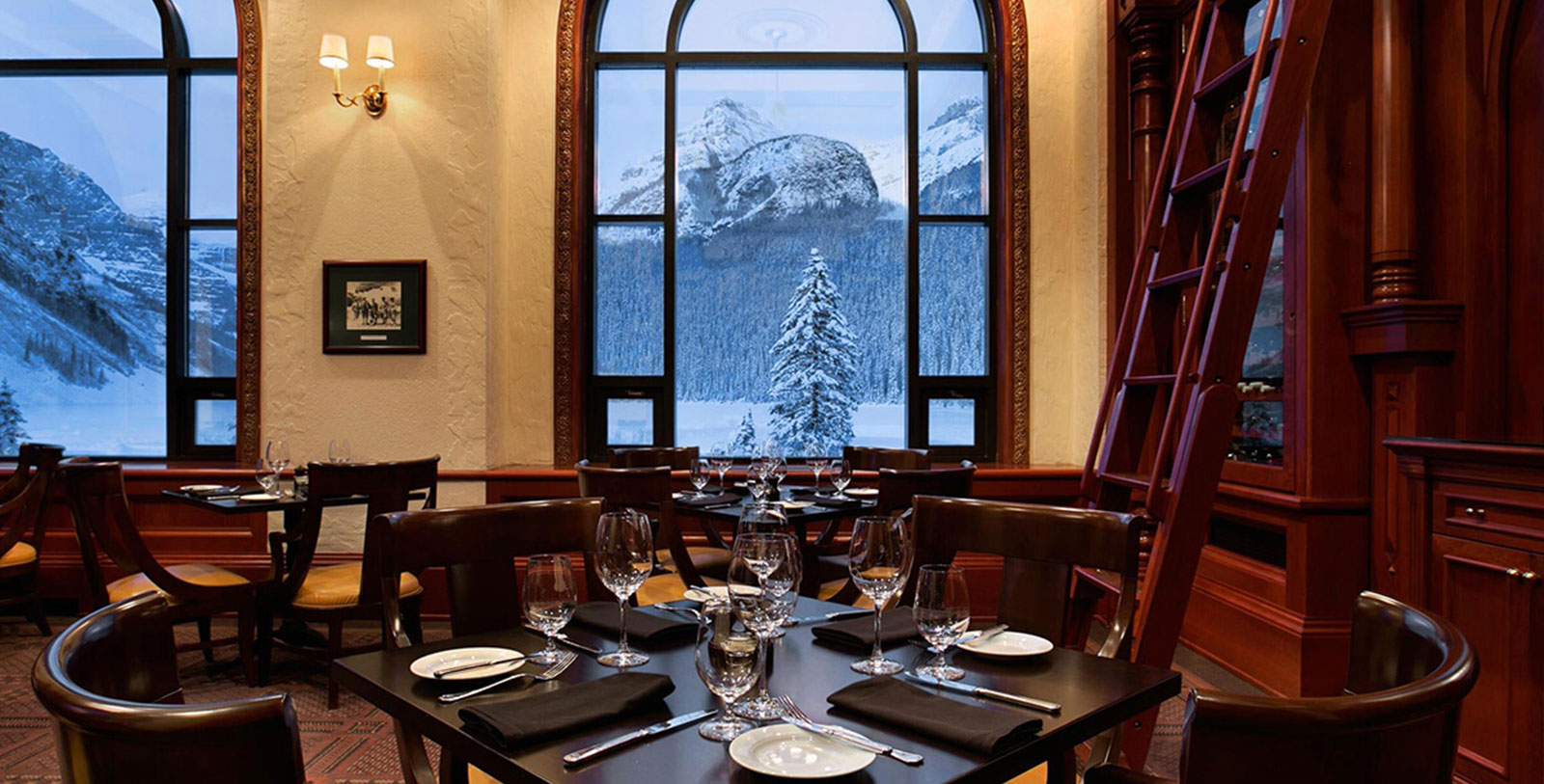 Image of Walliser Stube, Fairmont Chateau Lake Louise, 1911, Member of Historic Hotels Worldwide, in Lake Louise, Alberta, Canada, Dining