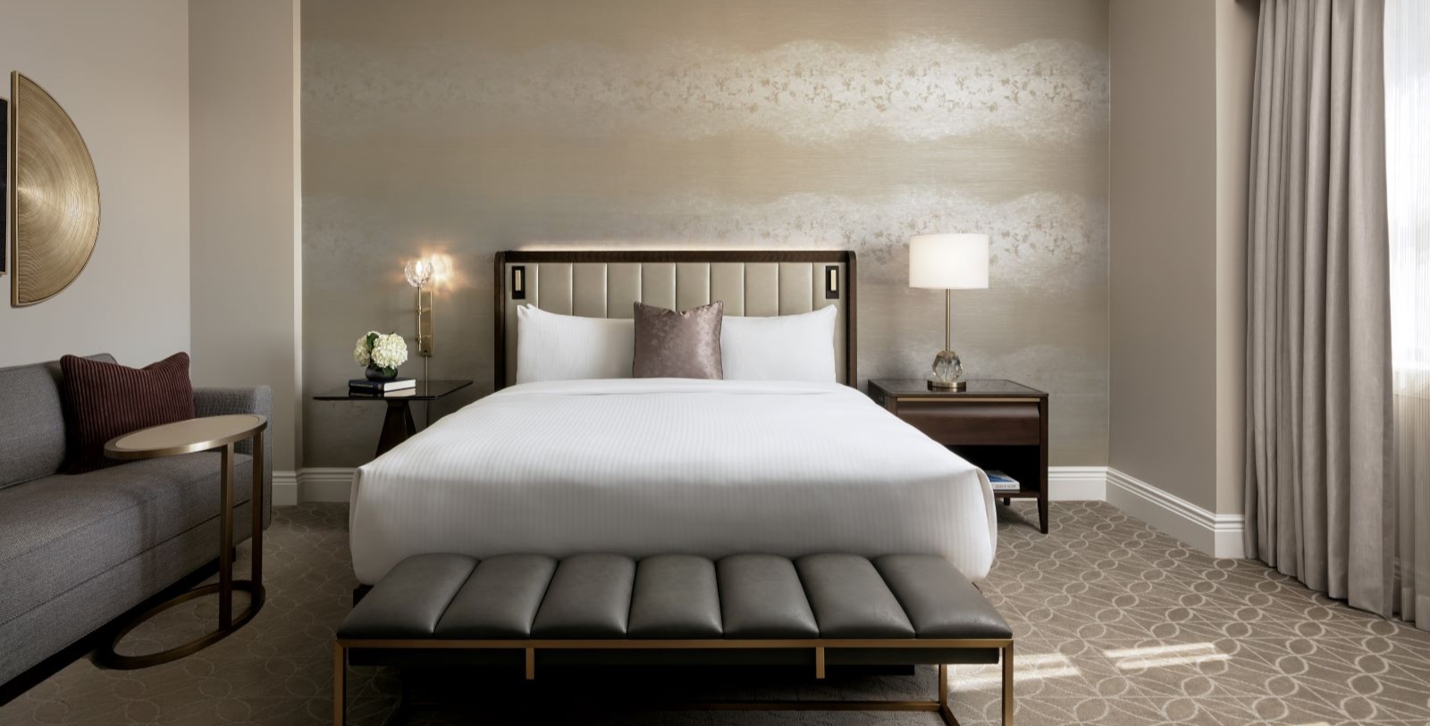 Image of guestroom Fairmont Hotel Macdonald, 1915, Member of Historic Hotels Worldwide, in Edmonton, Canada,Accommodations