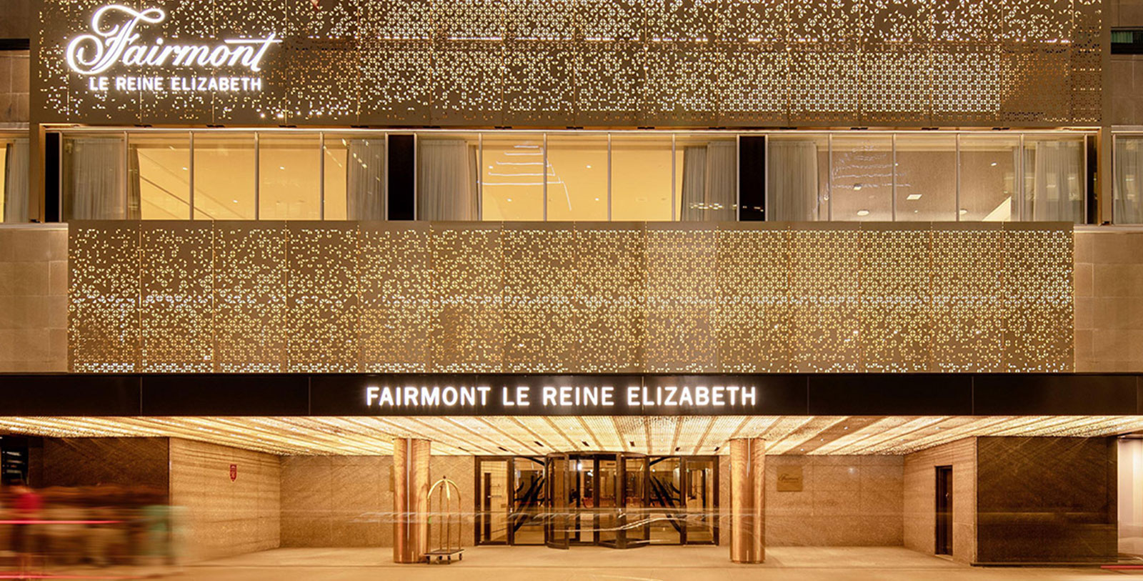 Image of Balcony Lounge Fairmont The Queen Elizabeth, 1958, Member of Historic Hotels Worldwide, in Montreal, Quebec, Overview