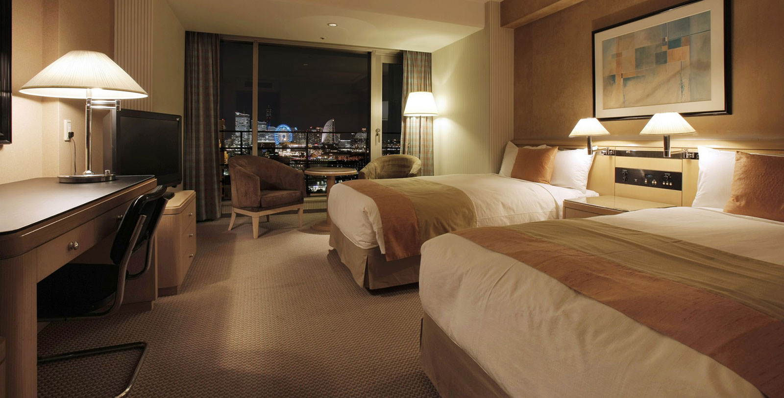 Image of Guestroom Interior, Hotel New Grand, Yokohama, Japan, 1927, Member of Historic Hotels Worldwide, Accommodations