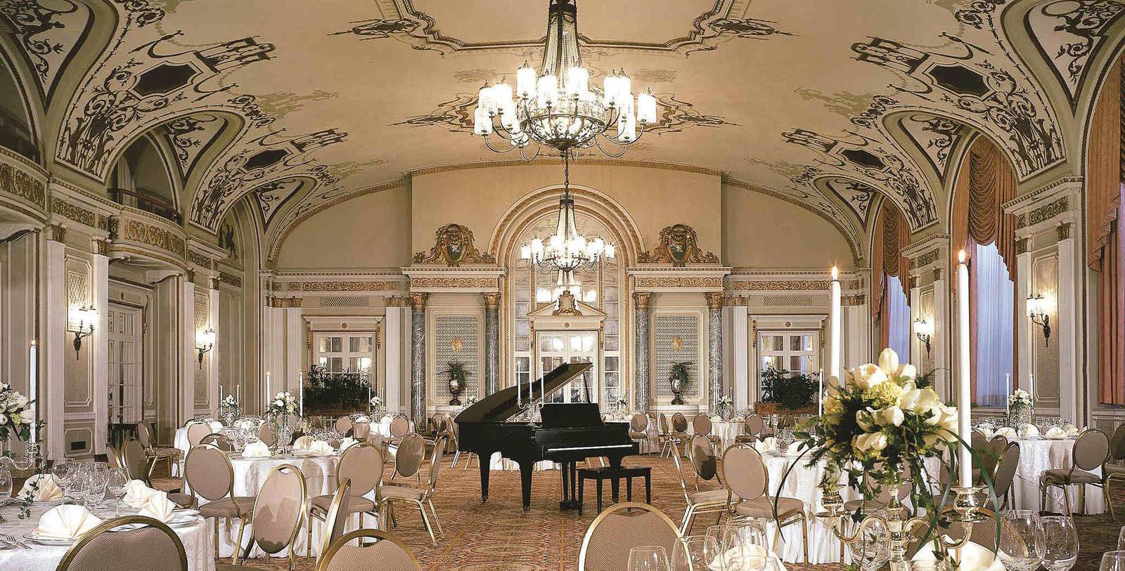 Image of ballroom set up for meeting room Fairmont Château Laurier, 1912, Member of Historic Hotels Worldwide, in Ottowa, Canada, Special Occasions