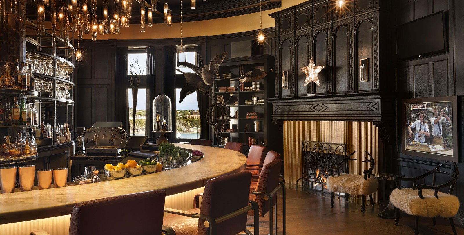 Image of 1608 Wine & Cheese Bar Fairmont Le Château Frontenac, 1893, Member of Historic Hotels Worldwide, in Québec City, Quebec, Taste