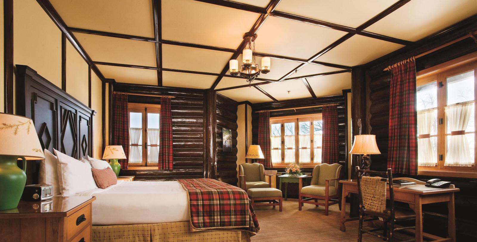 Image of Guestroom Interior Fairmont Le Château Montebello, 1930, Member of Historic Hotels Worldwide, in Montebello, Quebec, Accommodations