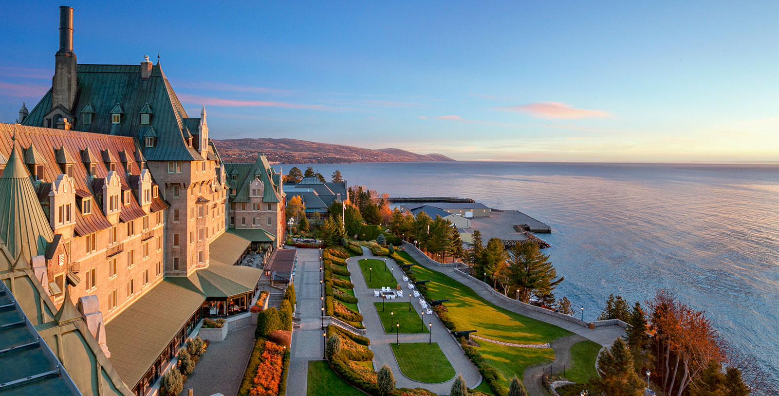Image of Spa Lounge Area Fairmont Le Manoir Richelieu, 1899, Member of Historic Hotels Worldwide, in Charlevoix, Quebec, Explore