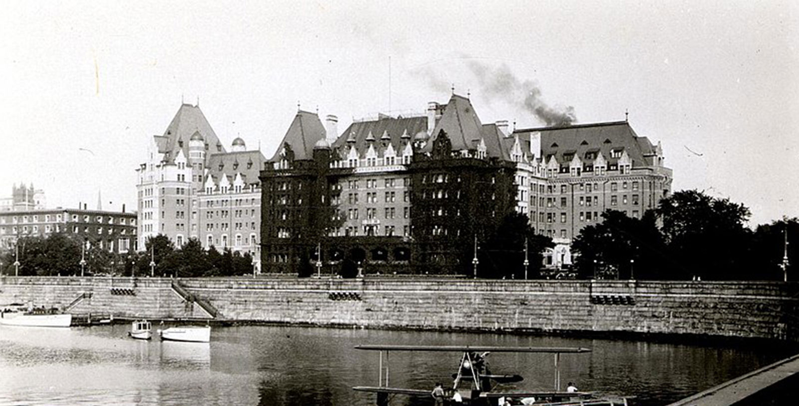 Historic Image of Fairmont Empress, Victoria, Canada