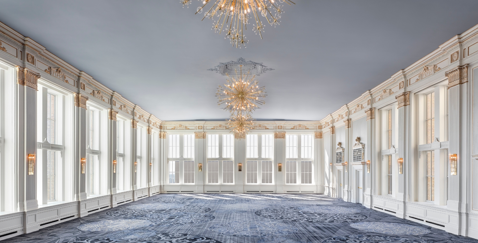 Explore the stunning Crystal Ballroom at Omni King Edward.