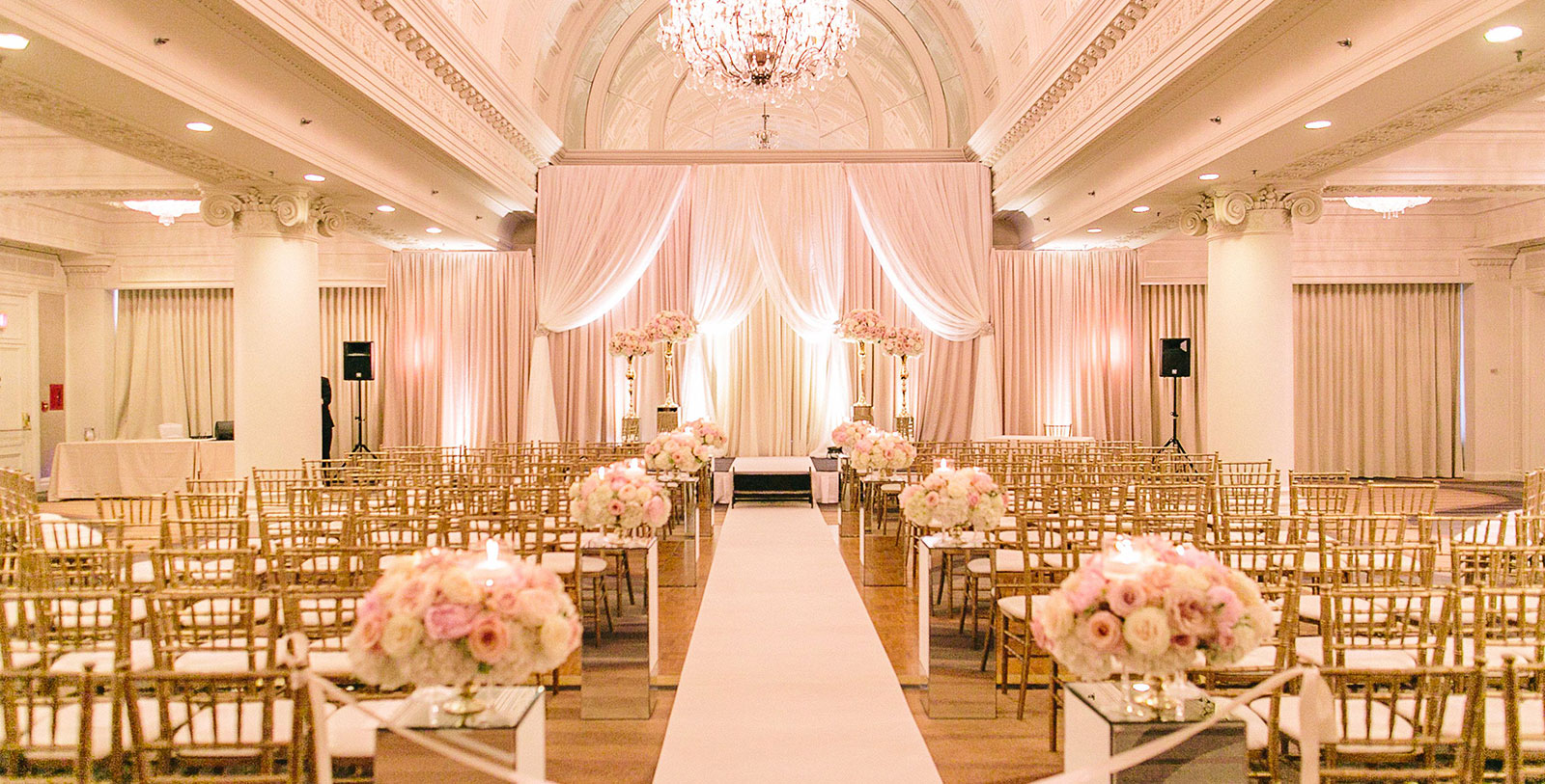Image of Vanity Fair Ballroom at Omni King Edward, 1903, Member of Historic Hotels Worldwide, in Toronto, Ontario, Canada, Weddings