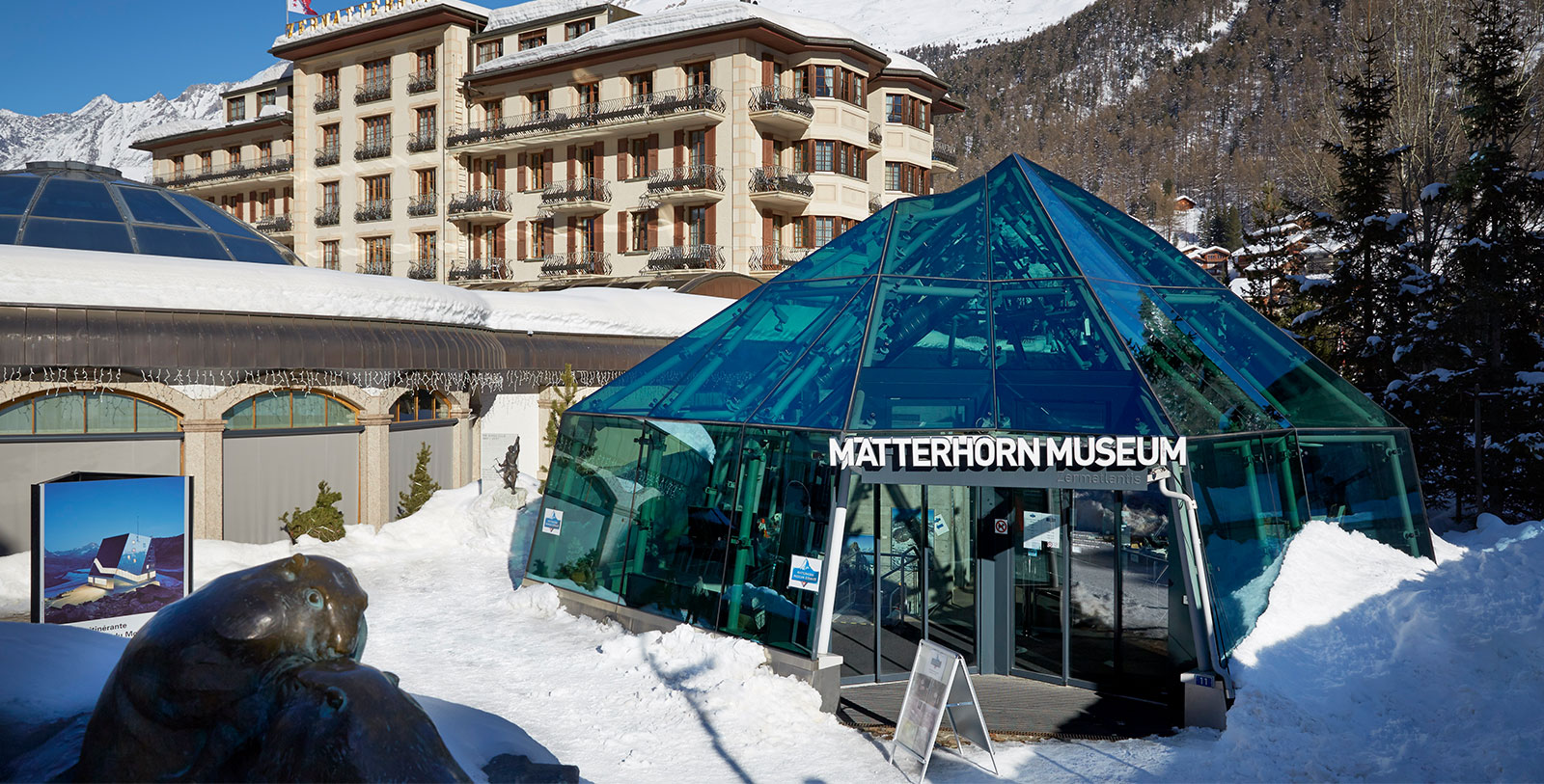 Explore the subterranean world of Zermatlantis, the Matterhorn Museum, and reveal the history of the village of Zermatt.