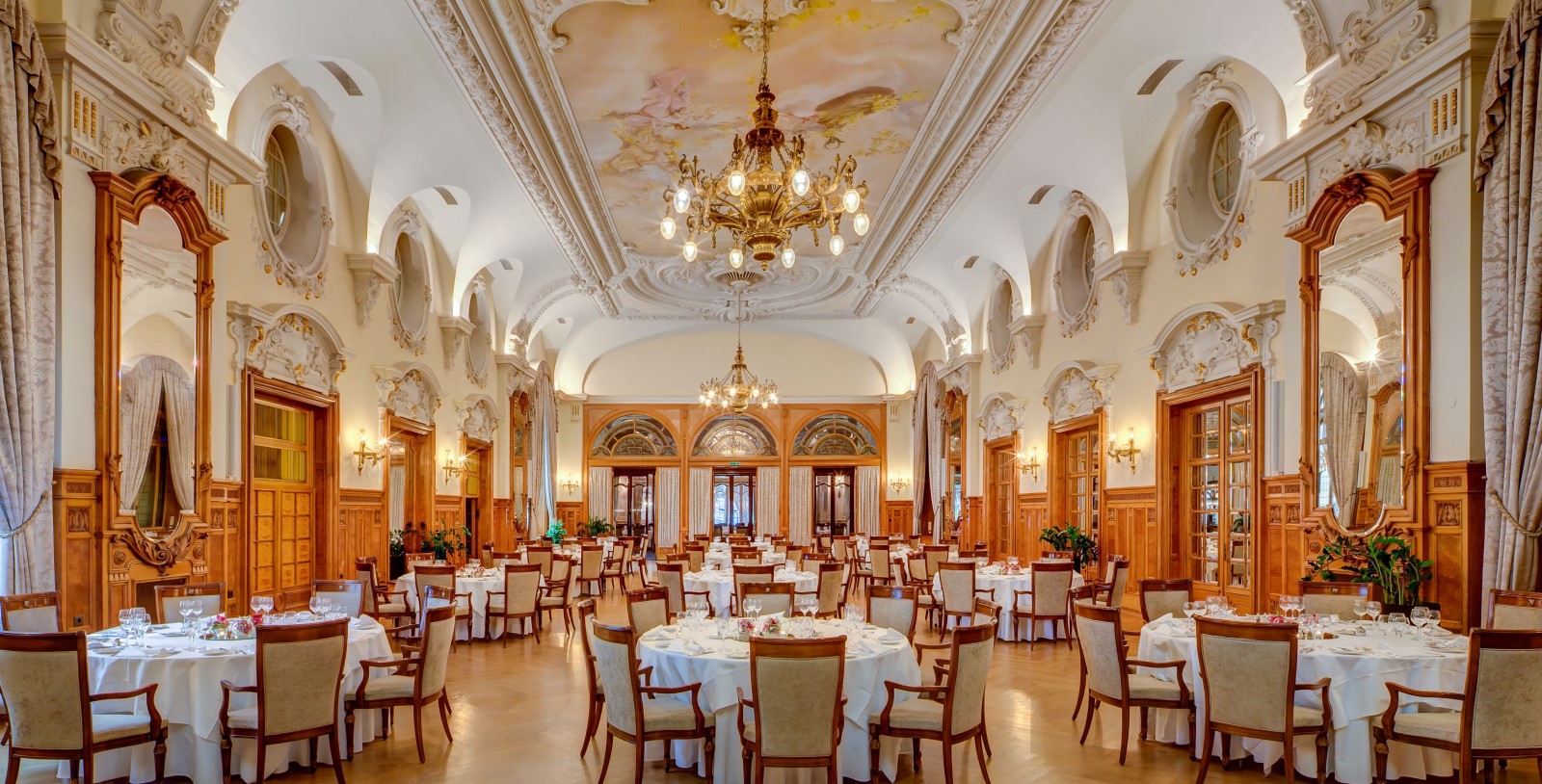 Image of La Coupole Fairmont Le Montreux Palace Switzerland, 1906, Member of Historic Hotels Worldwide, in Montreux, Switzerland, Request for Proposal