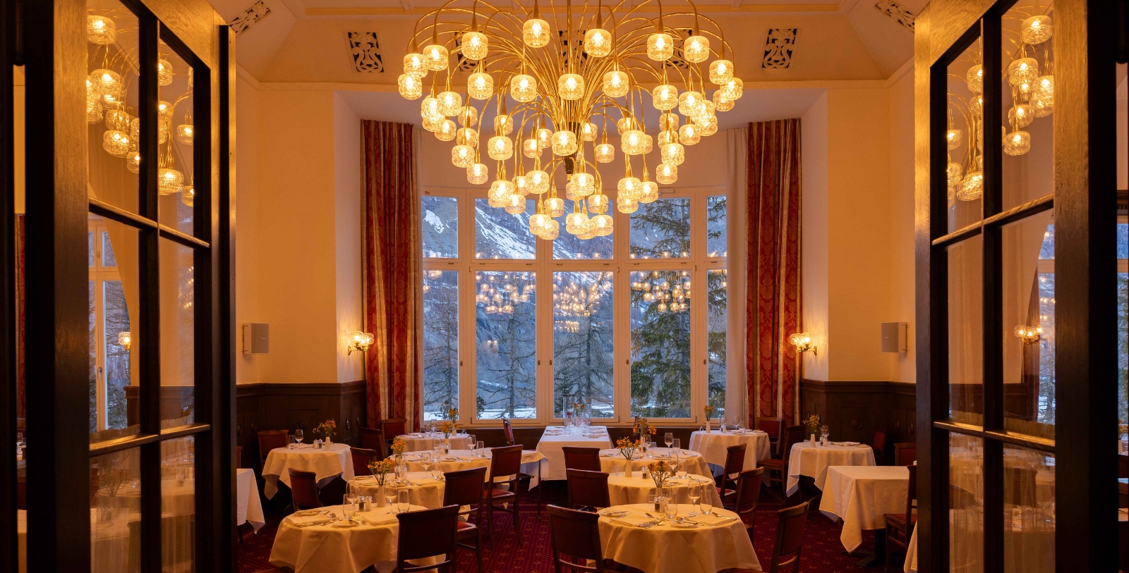 Image of Seating Area Hotel Waldhaus Sils, 1908, Member of Historic Hotels Worldwide, in Sils Maria, Switzerland, Taste