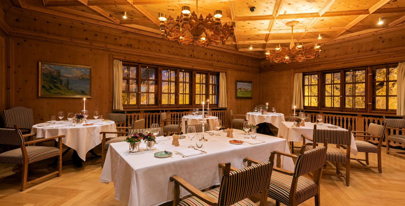 Taste the artful Swiss cuisine served at Arvenstube.