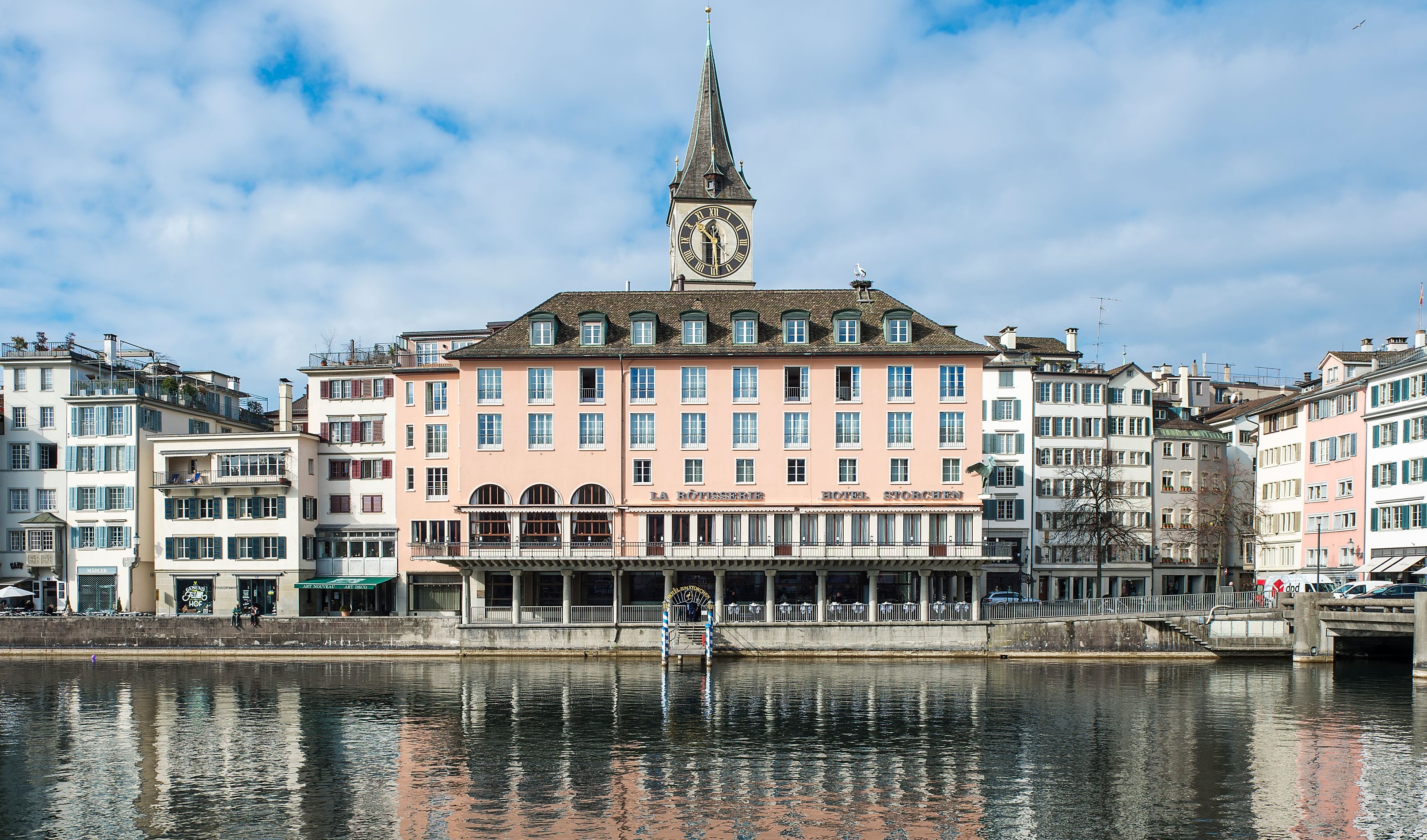 Discover the beautiful St. Peter Pfarrhaus right next to this stunning hotel.