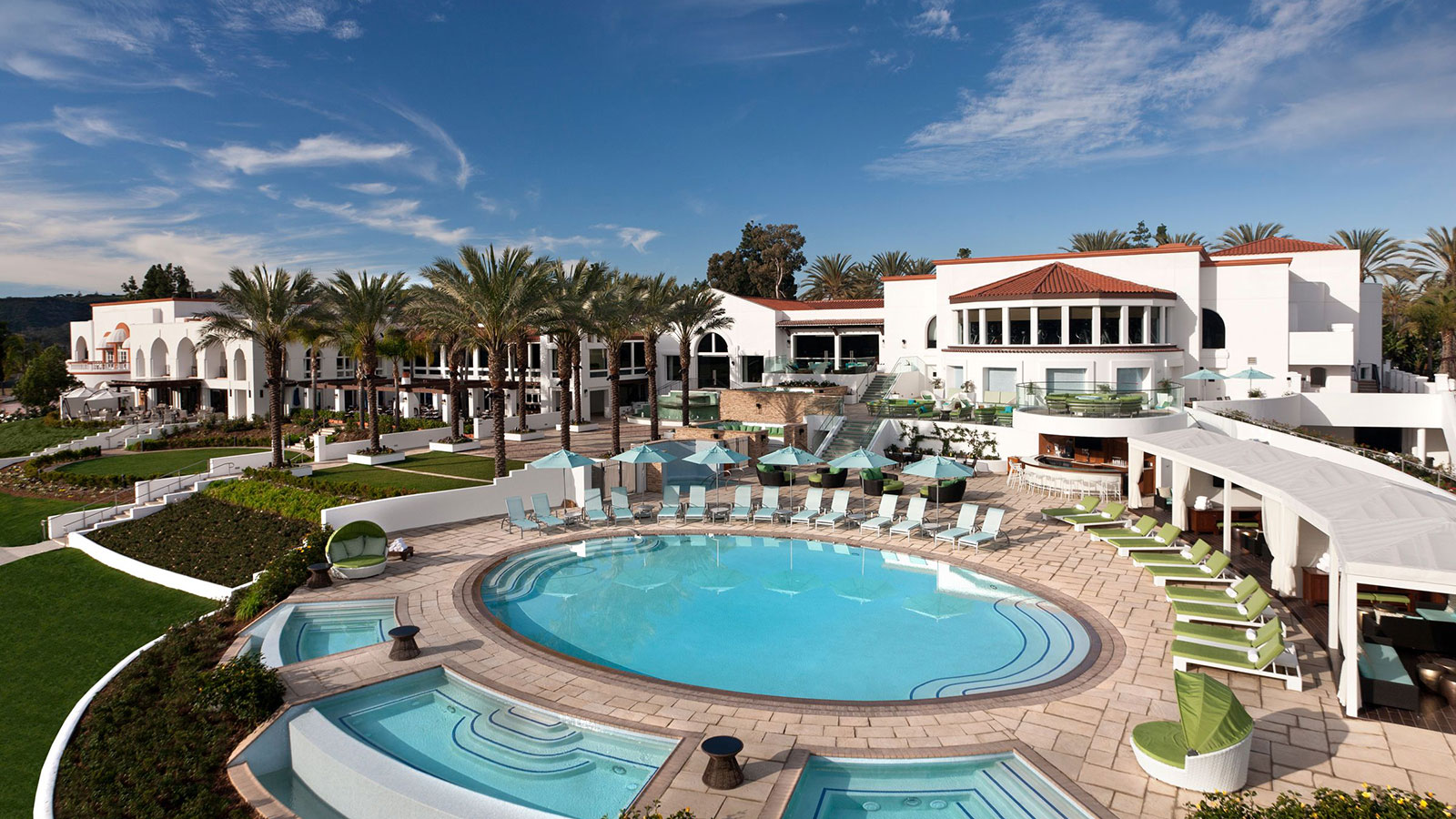 Image of spa lounge at The Omni Homestead Resort in Hot Springs, Virginia.